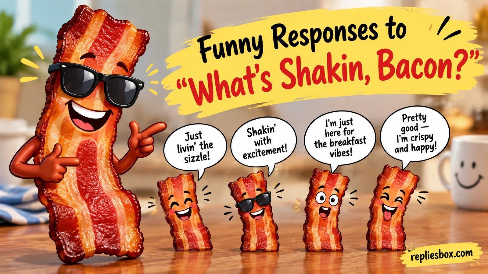 “What’s Shakin, Bacon?”