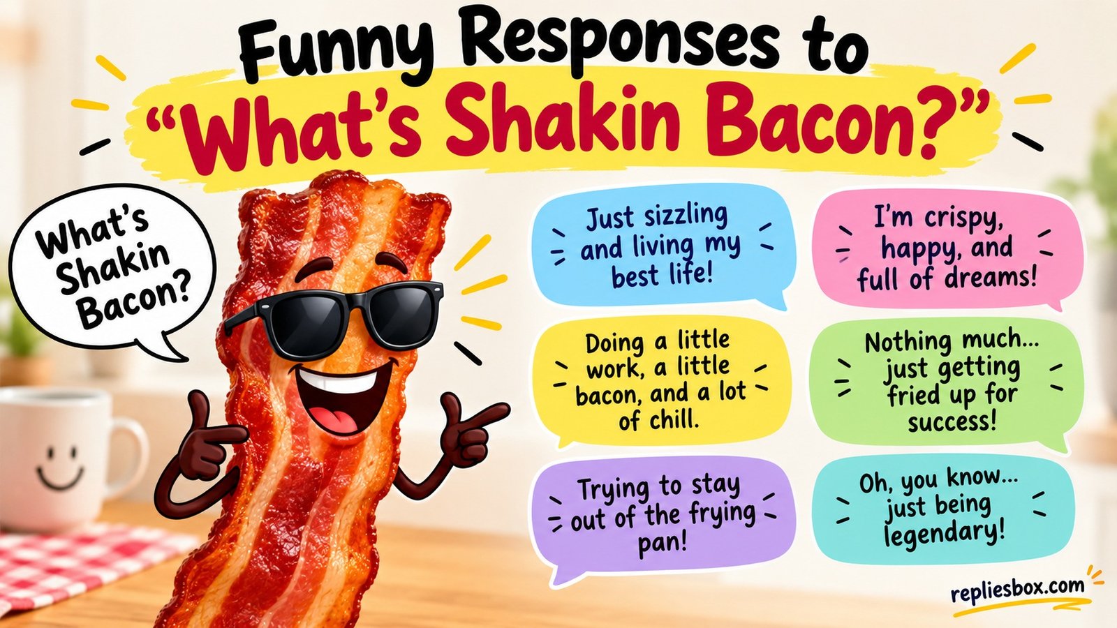 “What’s Shakin Bacon?”
